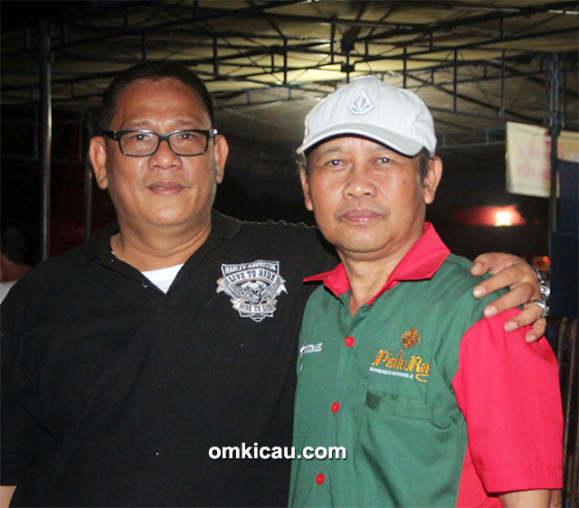 Plaza Cup 3 Semarang - Om Esnawan SH bersama Bang Boy.