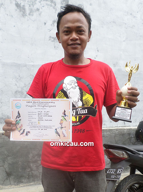 Sabtu Spesial GBA Banjarnegara - Ghony BBM Purbalingga - Kacer Raja Pilak terbaik di Kelas TS Platinum