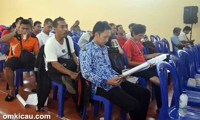 Acara Meet & Share yang digelar Papburi Cilacap, Sabtu (17/1)