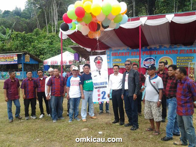 Panitia dan juri lomba Wali Kota Cup II Samarinda