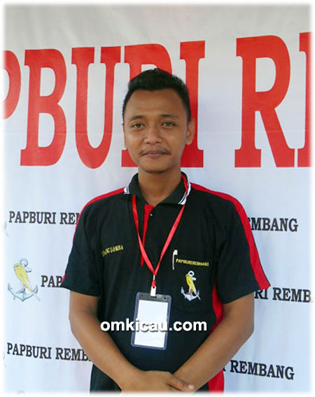 Om Kecik, ketua Papburi Rembang