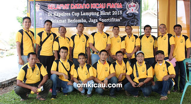 Panitia Lomba Kapolres Lampung Barat Cup