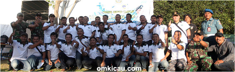 Panitia dan tim juri Danlanal Cup Semarang