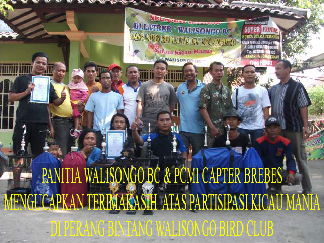 Panitia Walisongo BC dan PCMI Chapter Brebes