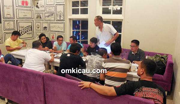 Rapat panitia Bintang Jagad Team bersama BnR