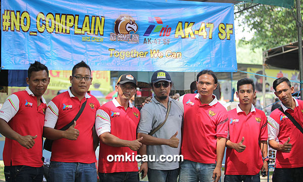 Om Prio dan kru AK 47 SF Bandung