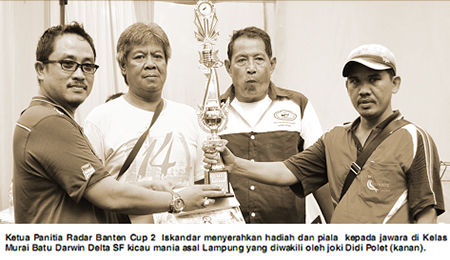 Lomba Burung Radar Banten Cup 2