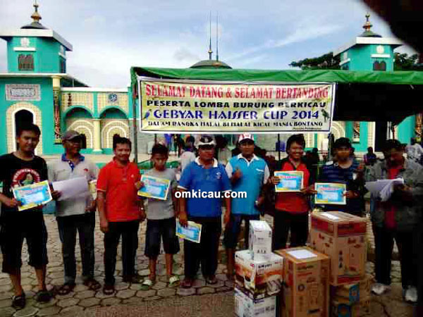 Lomba burung Gebyar Haisser Cup Bontang