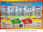 Brosur Lomba Burung Berkicau Sabtu Exclusive Menuju Piala Danpuspomal, Tangerang, 7 Maret 2015