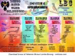 Brosur Lomba Burung Berkicau Limus BC, Cileungsi, 21 Maret 2015