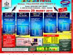 Brosur Lomba Burung Jatijajar Fiesta-Menuju Piala Rektor Universitas Trisakti2, Jakarta Timur, 29 Maret 2015