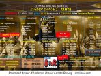 Brosur Lomba Burung Berkicau Camp Java 2 Tahta, Jakarta Pusat, 12 April 2015