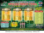 Brosur Lomba Burung Berkicau Special Jumat Ceria Asteg, Jakarta Barat, 1 Mei 2015