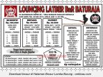 Brosur Latber Burung Berkicau Launching BnR Baturaja, 30 Mei 2015