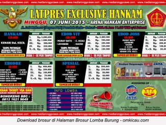Brosur Latpres Exclusive Hankam Enterprise, Bekasi, 7 Juni 2015