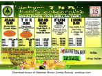 Brosur Lomba Burung Berkicau Gebyar THR Happy Enterprise, Bogor, 15 Juli 2015