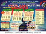 Brosur Lomba Burung Berkicau Merah Putih Asteg Enterprise, Jakarta, 17 Agustus 2015