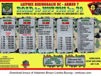Brosor Latpres Biringgalih BC - Road to HUT TNI Ke-70, Bekasi, 20 September 2015