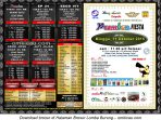Brosur Lomba Burung Berkicau Prembun Fiesta, Depok, 11 Oktober 2015