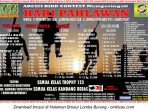 Brosur Lomba Burung Berkicau Hari Pahlawan - Arcici Bird Contest, Jakarta, 15 November 2015
