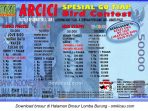 Brosur Lomba Burung Berkicau Arcici Special Go Tjap, Jakarta Pusat, 5 Desember 2015