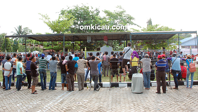 Suasana Lomba Bupati HSS Cup III