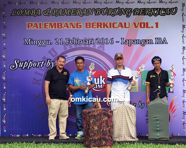 Palembang Berkicau - juara kelas kacer