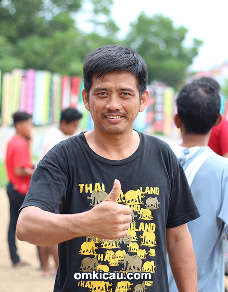 Om Aling, ketua harian HNC