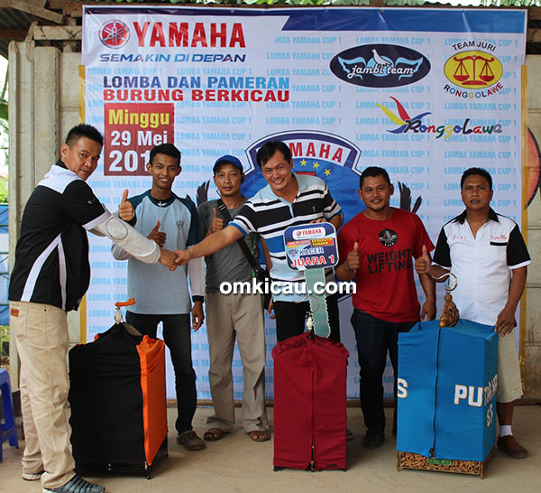 Yamaha Cup 1 Jambi - juara kacer