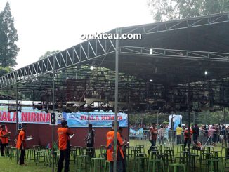 Lomba burung berkicau Piala Nirina di Cibubur
