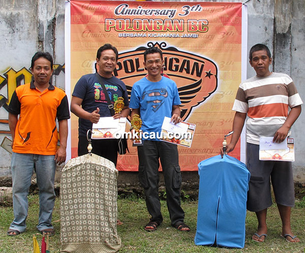 Anniversary 3 th Polongan BC-juara kacer