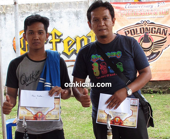 Anniversary 3 th Polongan BC-juara kenari