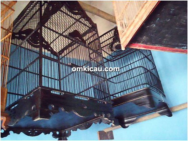 Sangkar burung buatan Om Mip