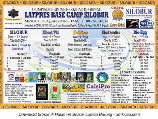 Brosur Latpres Akhir Bulan Base Camp Silobur, Depok, 28 Agustus 2016