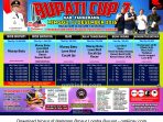 Brosur Lomba Burung Berkicau Bupati Cup 3, Tangerang, 11 Desember 2016