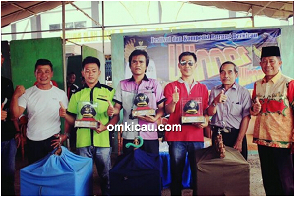 Lomba burung berkicau Bupati Cup II Lampung Utara