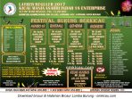 Brosur Latber Reguler Kicau Mania Asabri Indah 18 Enterprise, Kota Bekasi, setiap Minggu siang