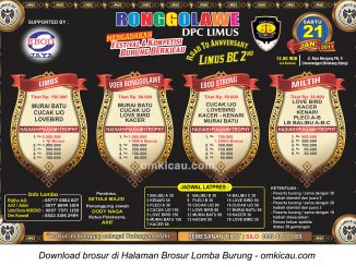 Brosur Latpres Ronggolawe DPC Limus, Bogor, 21 Januari 2017