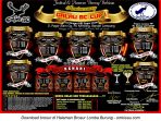 Brosur Revisi Lomba Burung Berkicau Galau BC Cup I, Bandarlampung, 29 Januari 2017