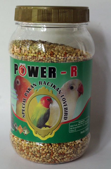 POWER-R Pakan Lovebird Lomba - Biji Campuran
