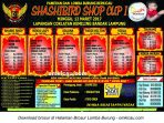 Brosur Lomba Burung Berkicau Sashi Bird Shop Cup I, Bandarlampung, 12 Maret 2017