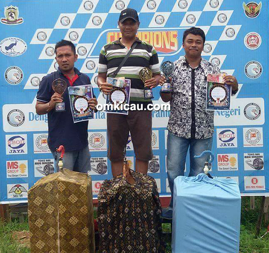 Lomba burung berkicau CD Cup II Bangko