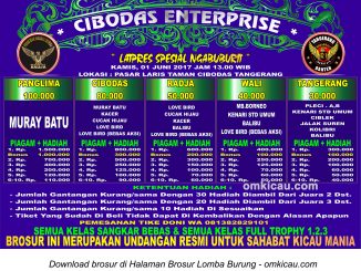 Brosur Latpres Spesial Ngabuburit Cibodas Enterprise, Tangerang, 1 Juni 2017