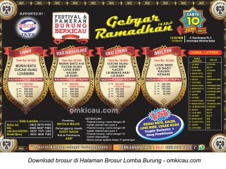 Brosur Latpres Gebyar Ramadhan Limus BC, Bogor, 10 Juni 2017