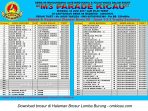 Brosur Lomba Burung Berkicau M3 Parade Kicau Dewa 99, Sidoarjo, 18 Juni 2017