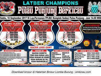 Latber Champions Pulau Punjung Berkicau