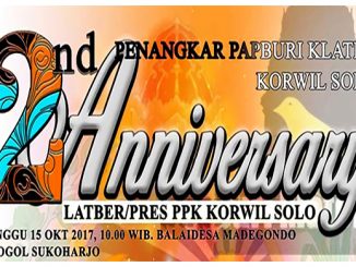 2nd anniversary ppk korwil solo