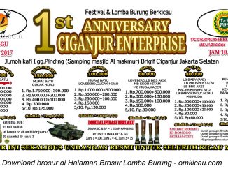 1st Anniversary Ciganjur Enterprise