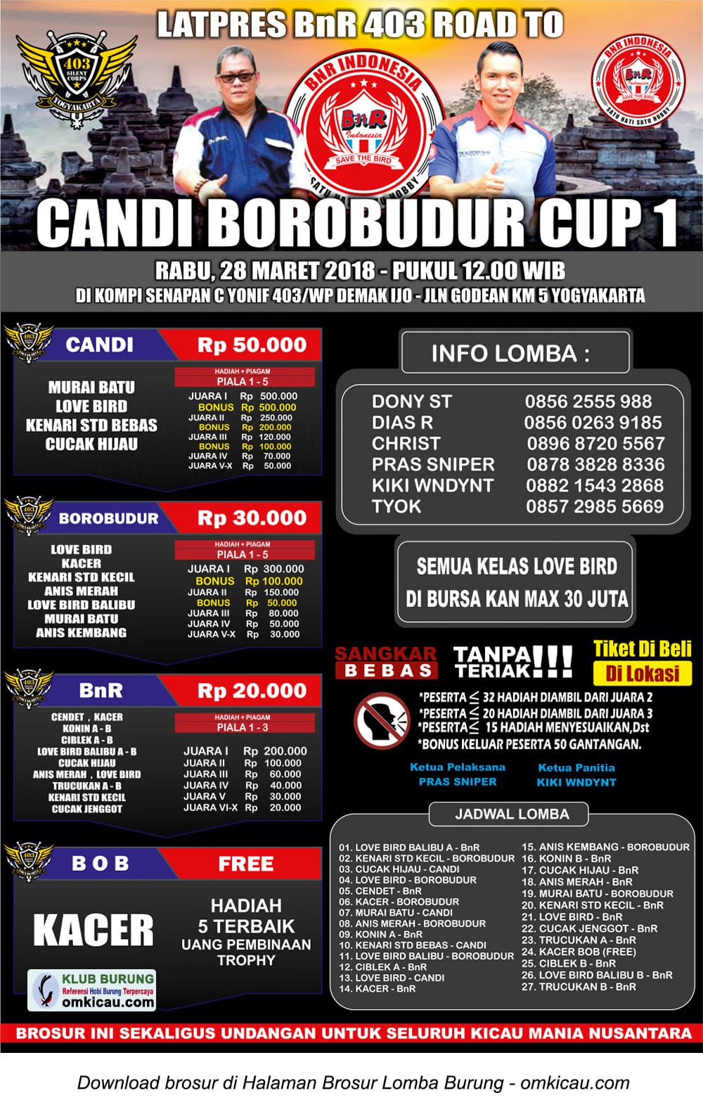 Latpres Road to Candi Borobudur Cup 1