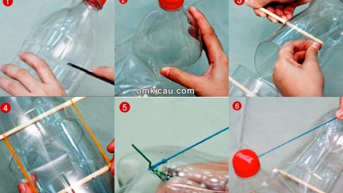 Cara membuat perangkap tikus dari botol bekas
